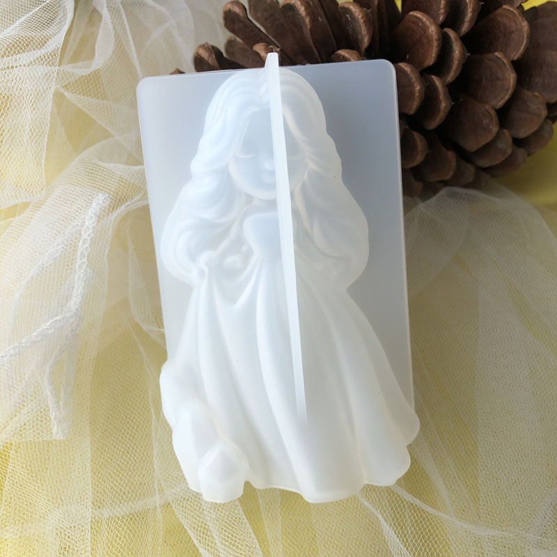 3D Cute Princess Silicone Cand - огляд і ціна Candle Making Supplies For Beginners