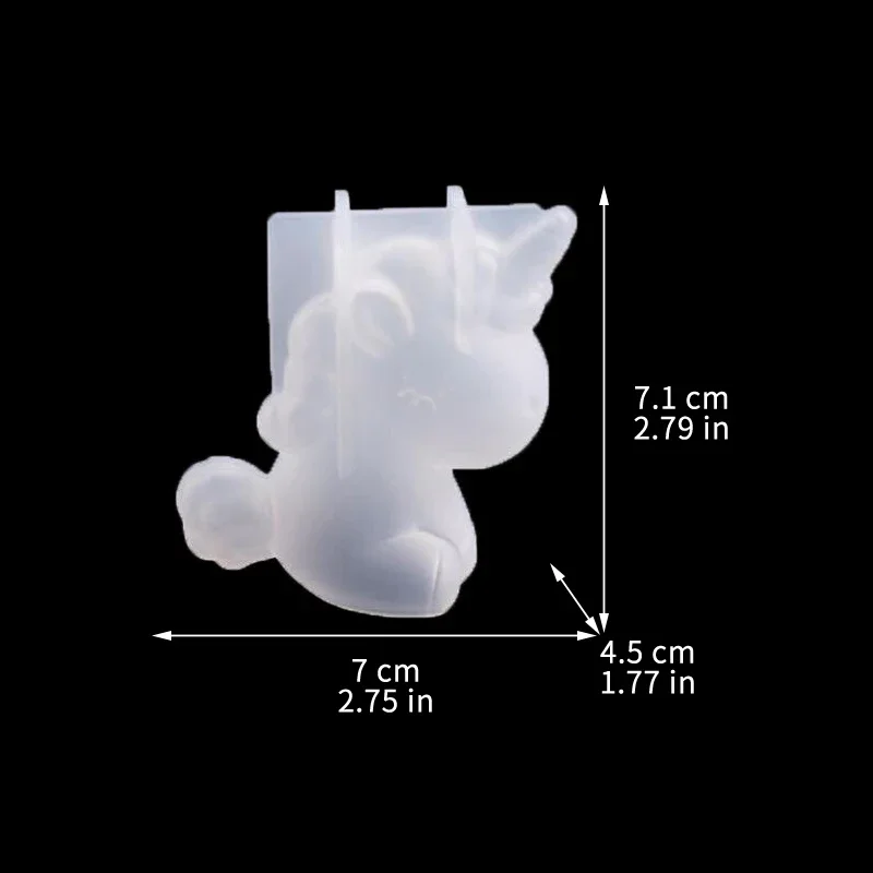 3D Geometric Silicone Unicorn  - огляд і ціна Candle Making Supplies For Beginners