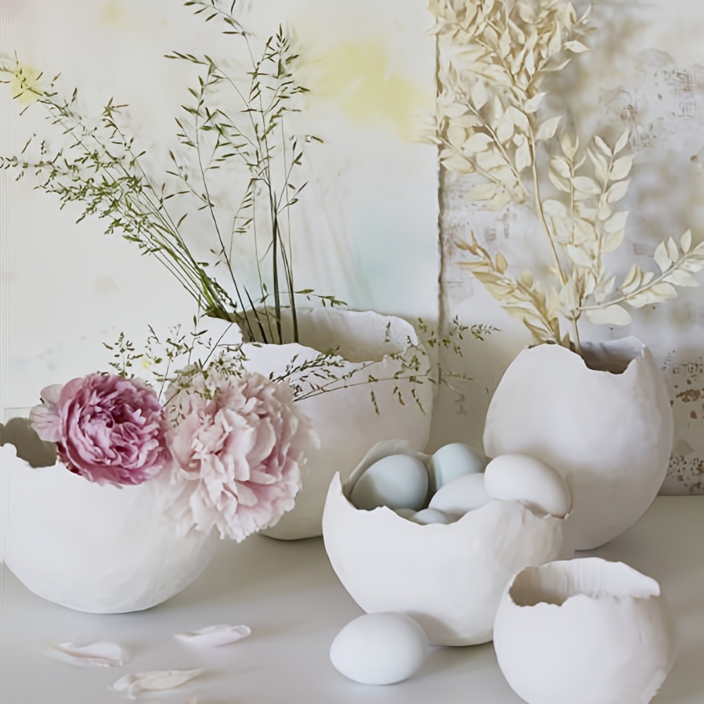 [Resin Mold]  Silicone Egg Mol - огляд і ціна Candle Holder Supplies