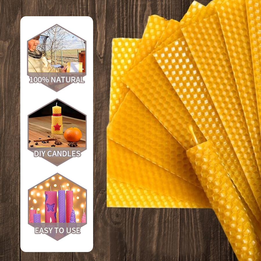 Beeswax Sheets for Candle Maki - огляд і ціна Beeswax Sheet Roll