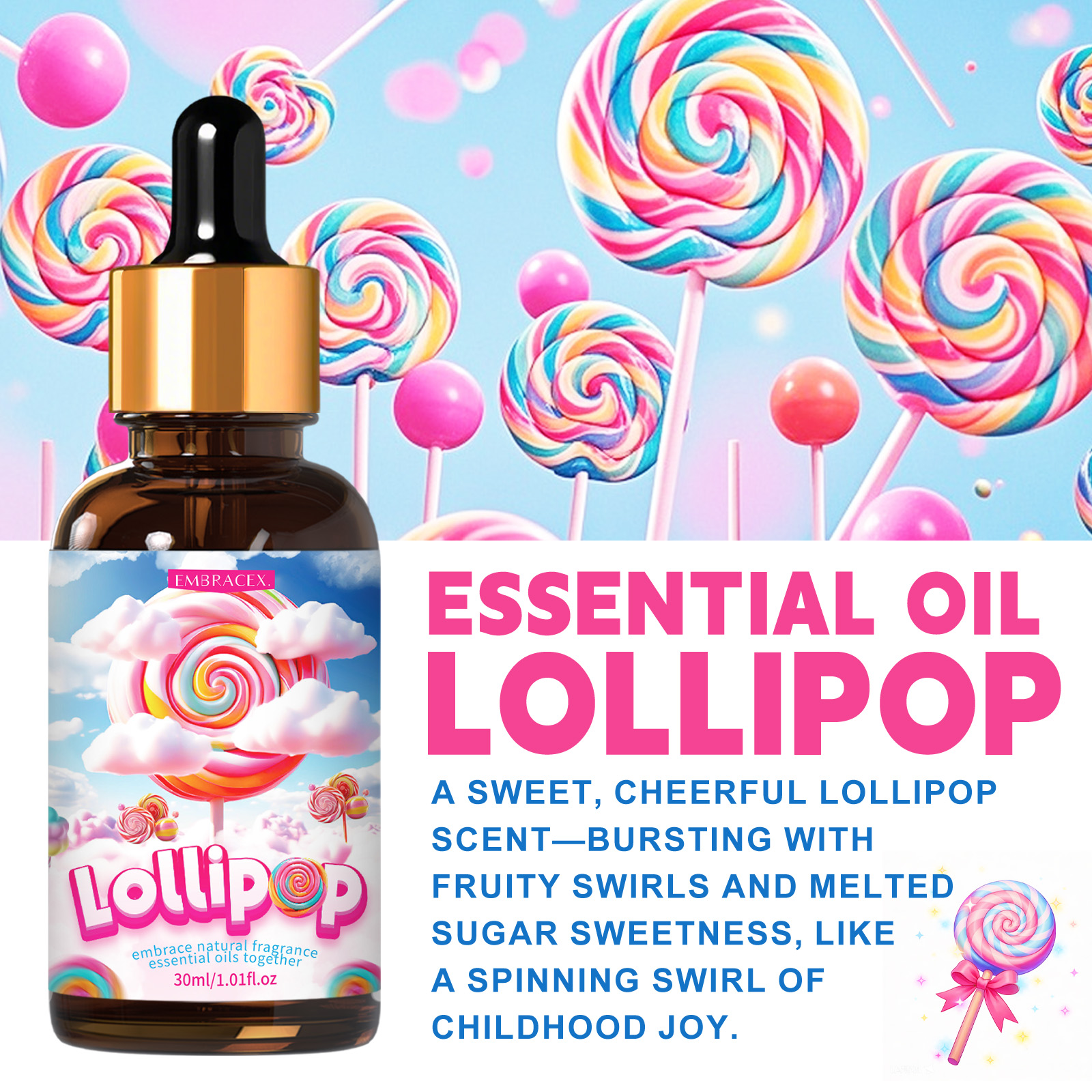30ml  Lollipop Essential Oils  - огляд і ціна Candle Supplies Essential Oils