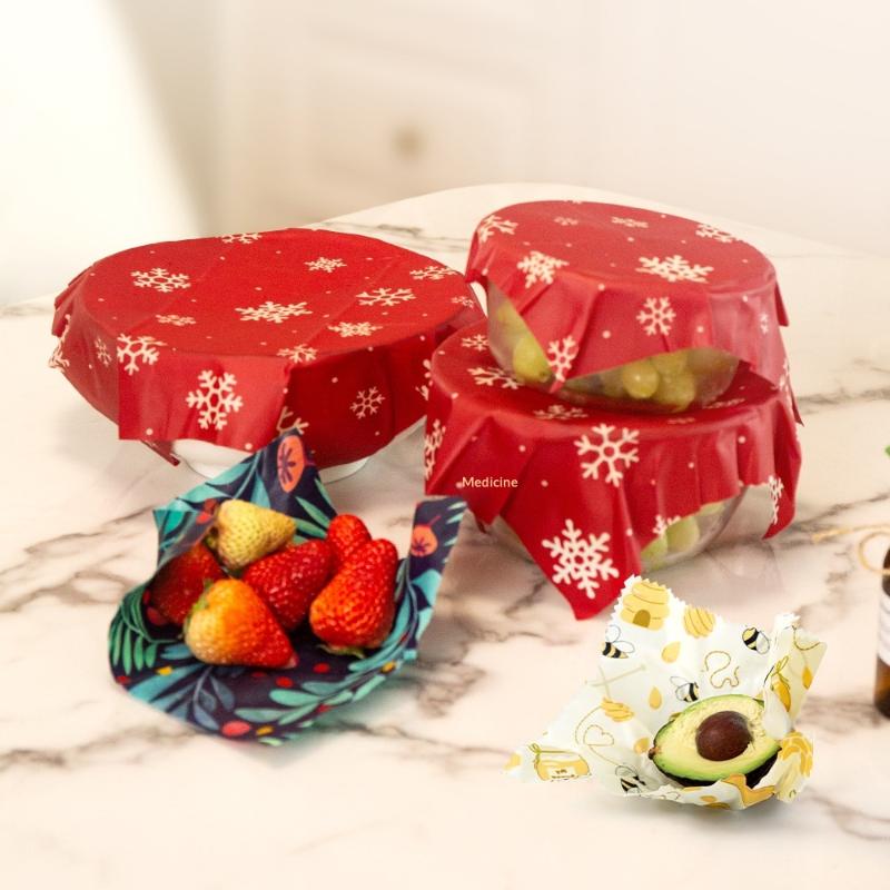 【S】3 Sheets Beeswax Food Wrap  - огляд і ціна Beeswax Sheet Roll