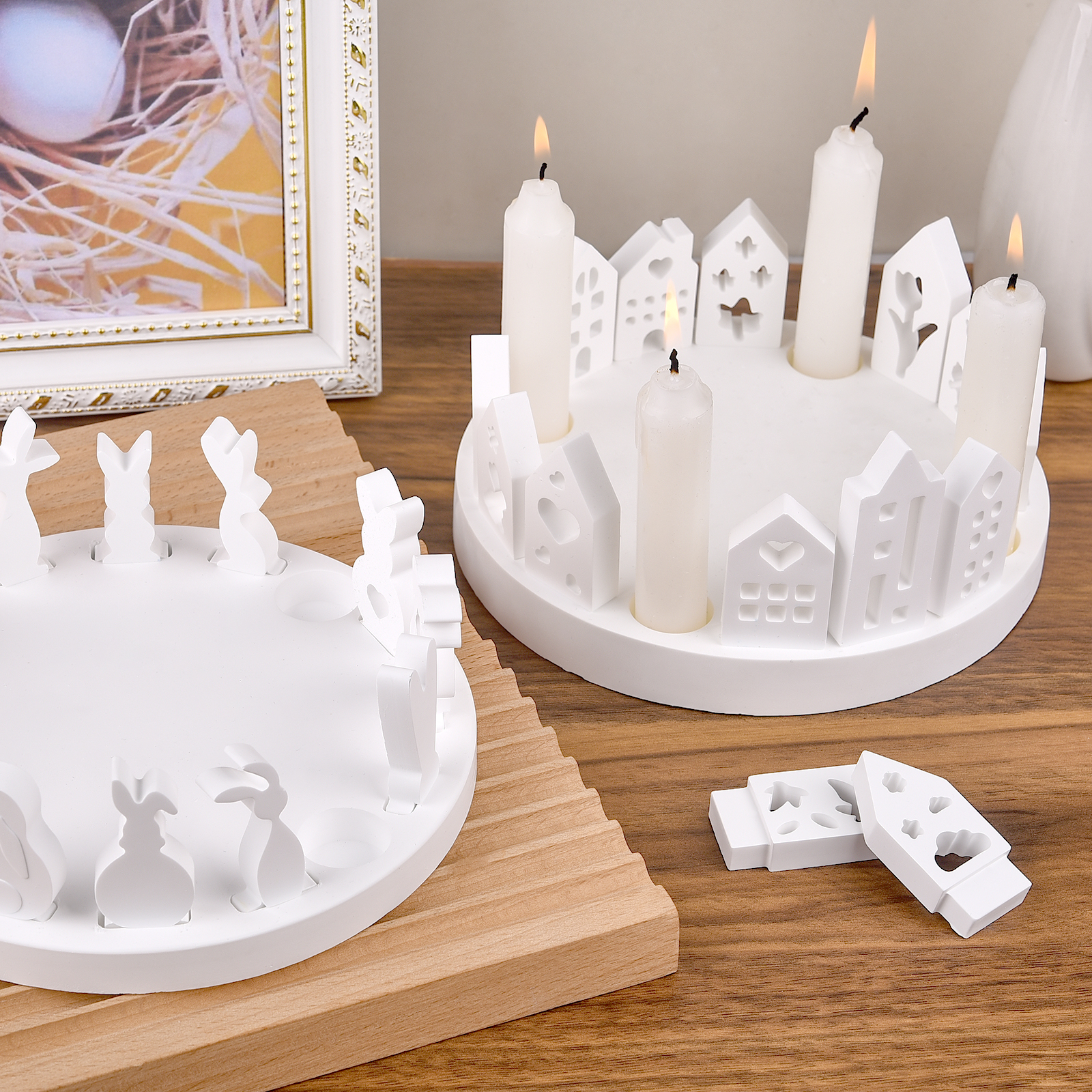 Hollow House Rabbit Candle Hol - огляд і ціна Candle Holder Supplies