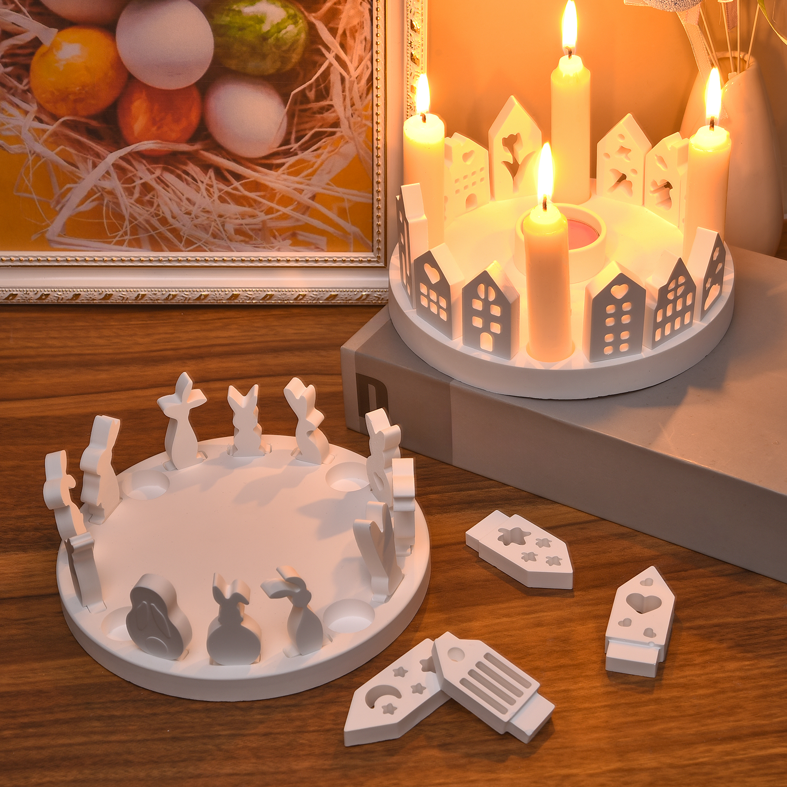 Hollow House Rabbit Candle Hol - огляд і ціна Candle Holder Supplies