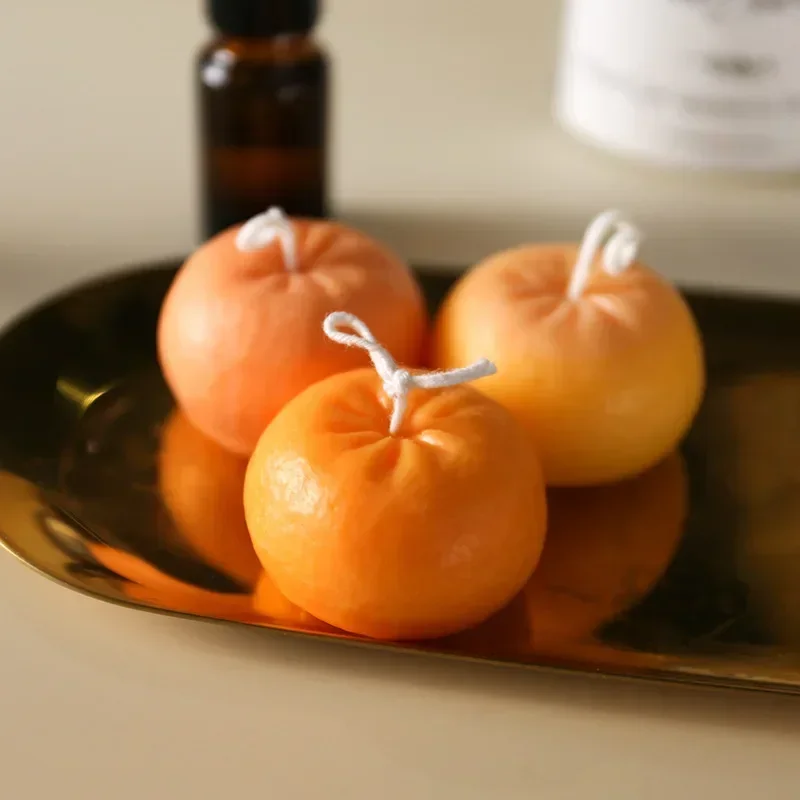 Creative Orange Shape Candle S - огляд і ціна Candle Making Supplies For Beginners