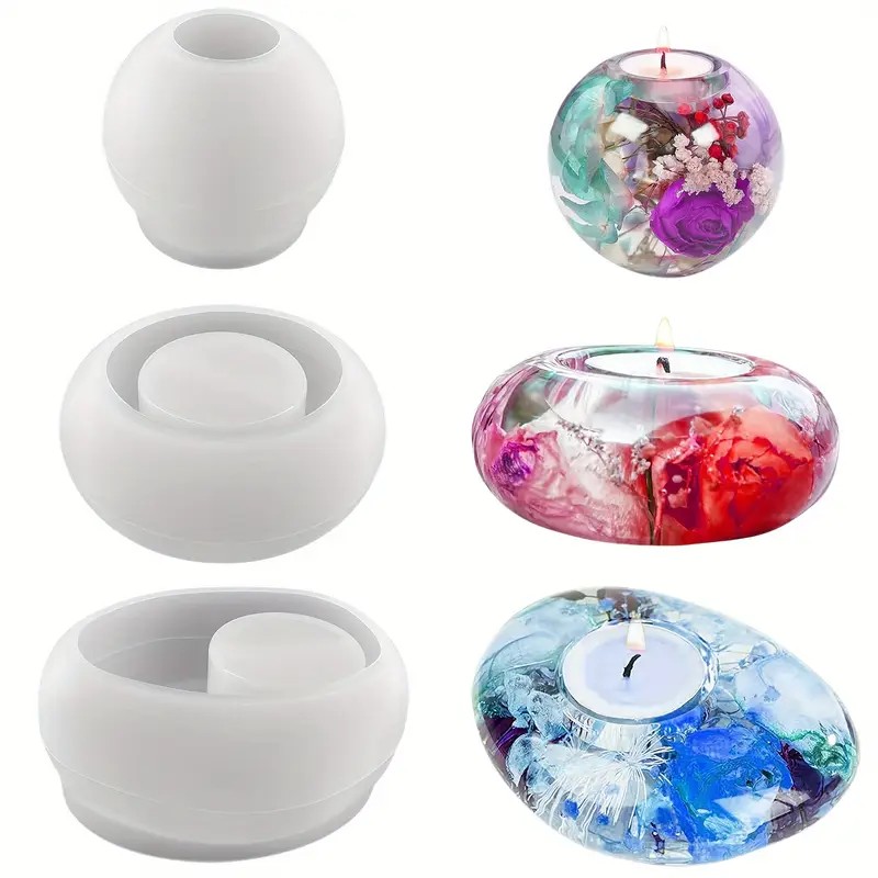 Tealight Candle Holder Resin S - огляд і ціна Candle Holder Supplies