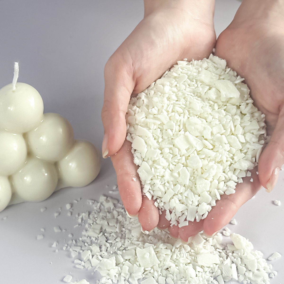 250g/500g Natural Soy Wax Gran - огляд і ціна Candle Making Supplies For Beginners
