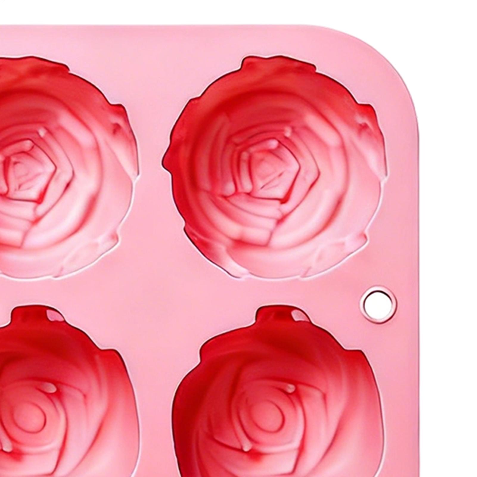 8 Holes Rose Flower Silicone M - огляд і ціна Candle Making Supplies For Beginners