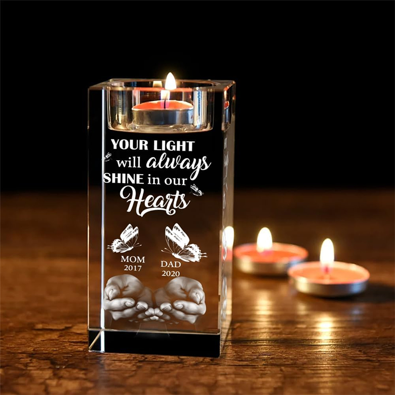 Personalized Photo Crystal Can - огляд і ціна Candle Holder Supplies