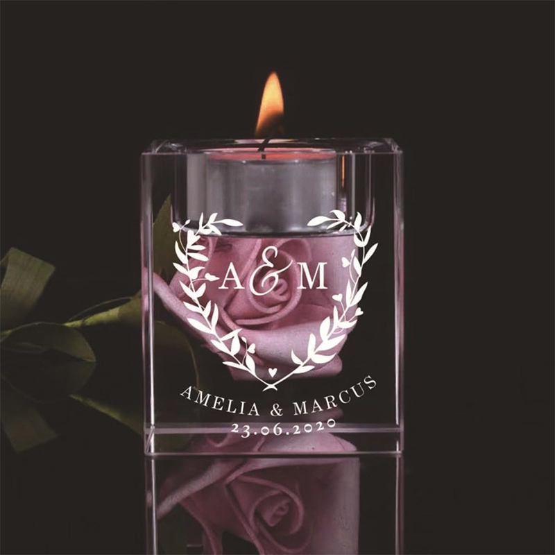 Personalized Photo Crystal Can - огляд і ціна Candle Holder Supplies