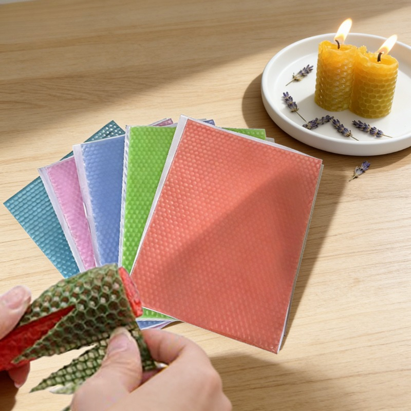 12pcs 15x20cm Macaron Color Be - огляд і ціна Beeswax Sheet Roll