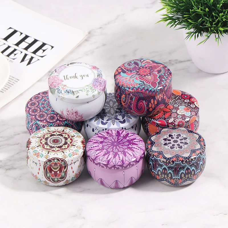 1PC 12Styles Empty Tinplate Bo - огляд і ціна Candle Supplies Essential Oils