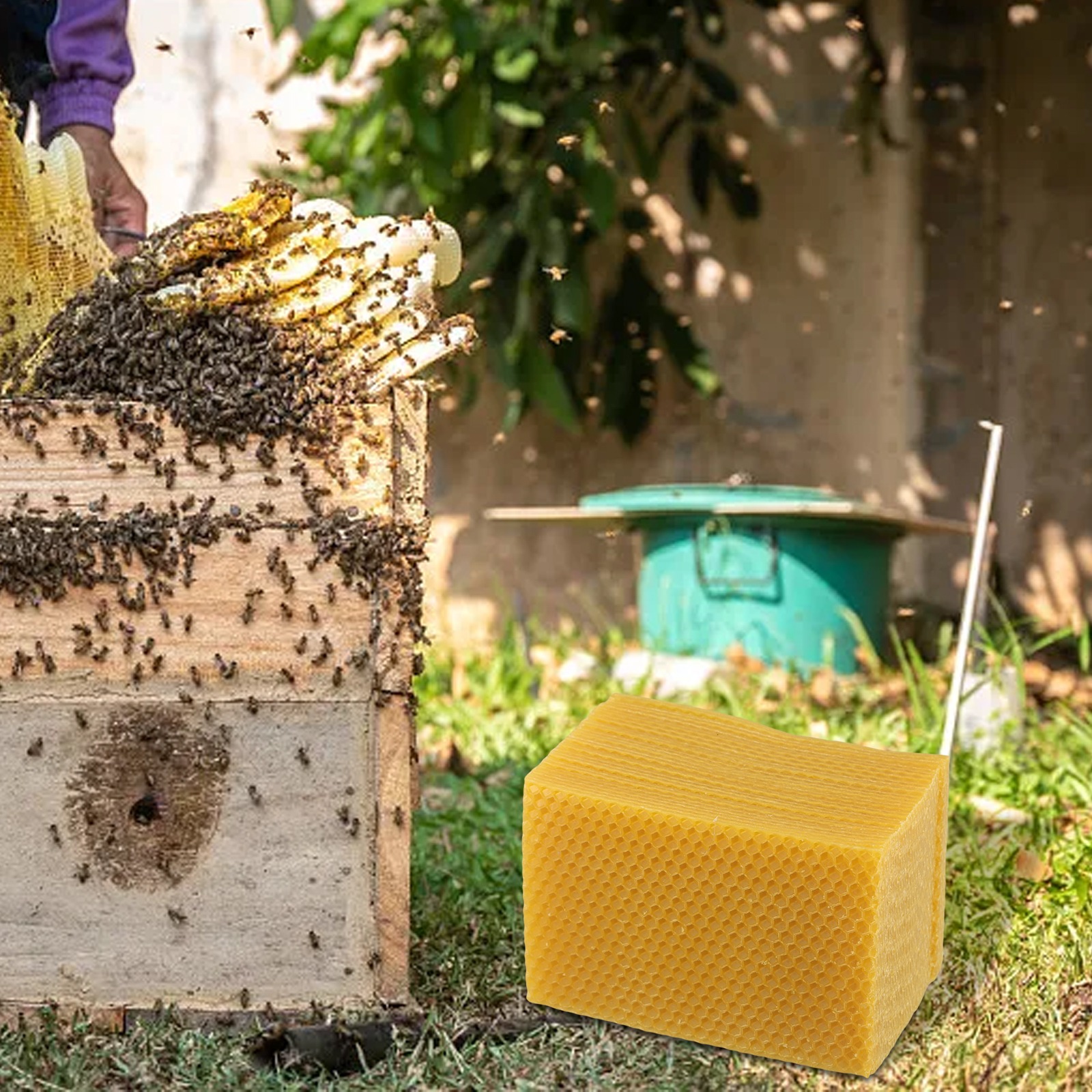 30Pcs Natural Beeswax Sheets B - огляд і ціна Beeswax Sheet Roll