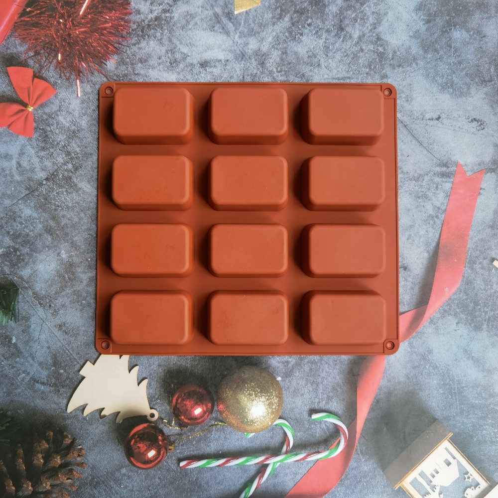 12 Cavity Square Silicone Soap - огляд і ціна Candle Making Supplies For Beginners