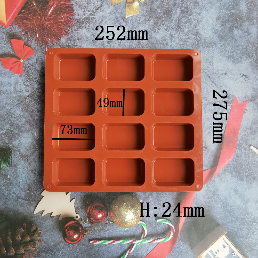 12 Cavity Square Silicone Soap - огляд і ціна Candle Making Supplies For Beginners