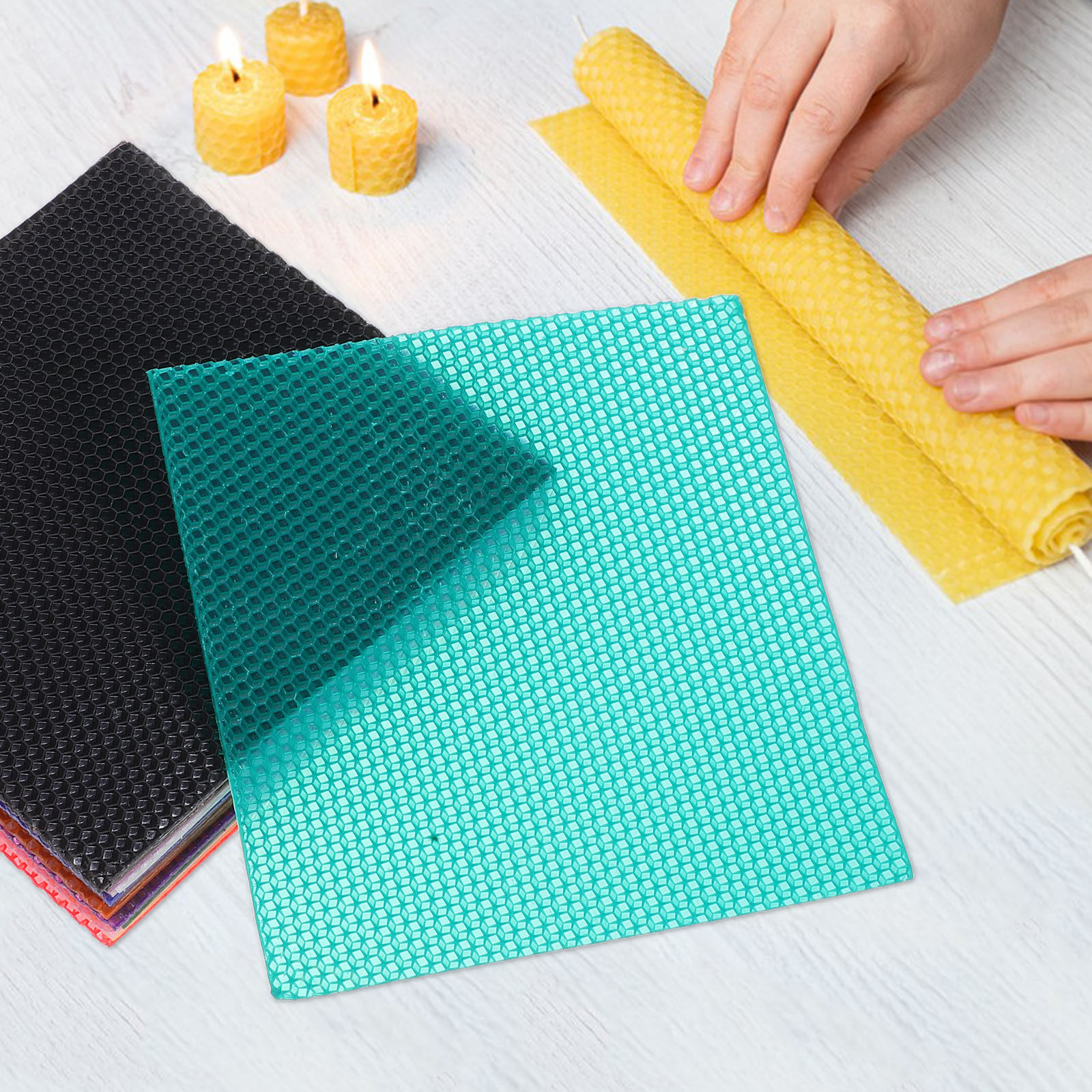 1Set Beeswax Sheets Rolled Mak - огляд і ціна Beeswax Sheet Roll