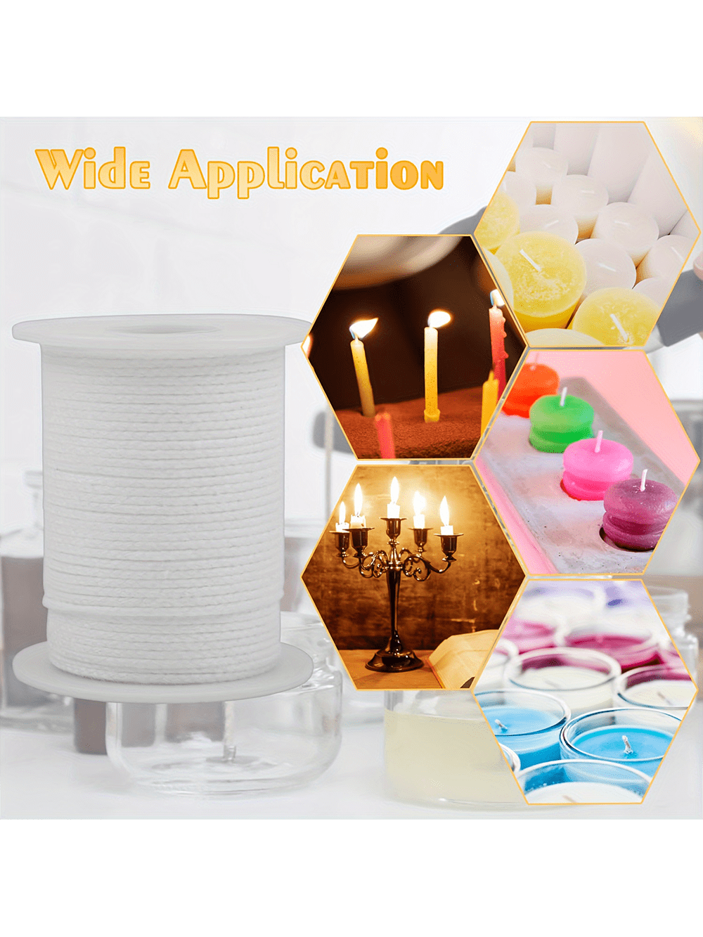 Premium DIY Candle Making Kit: - огляд і ціна Wood Wick Tab Set