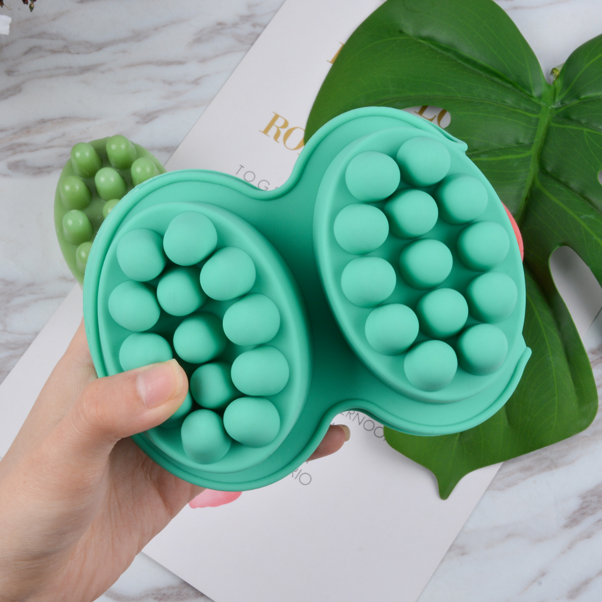4 Hole Oval Massage Soap Silic - огляд і ціна Candle Making Supplies For Beginners