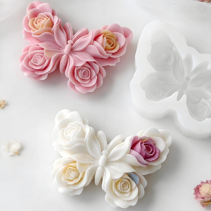 DIY Rose Butterfly Form Silico - огляд і ціна Candle Making Supplies For Beginners