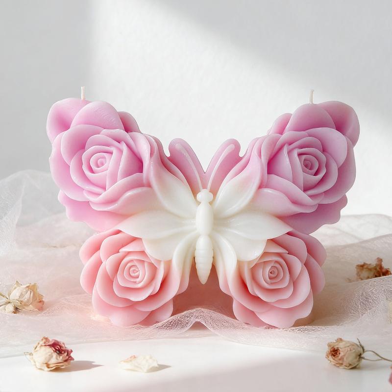 DIY Rose Butterfly Form Silico - огляд і ціна Candle Making Supplies For Beginners