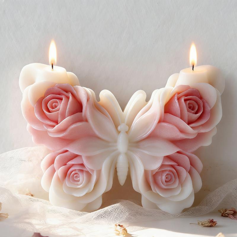 DIY Rose Butterfly Form Silico - огляд і ціна Candle Making Supplies For Beginners