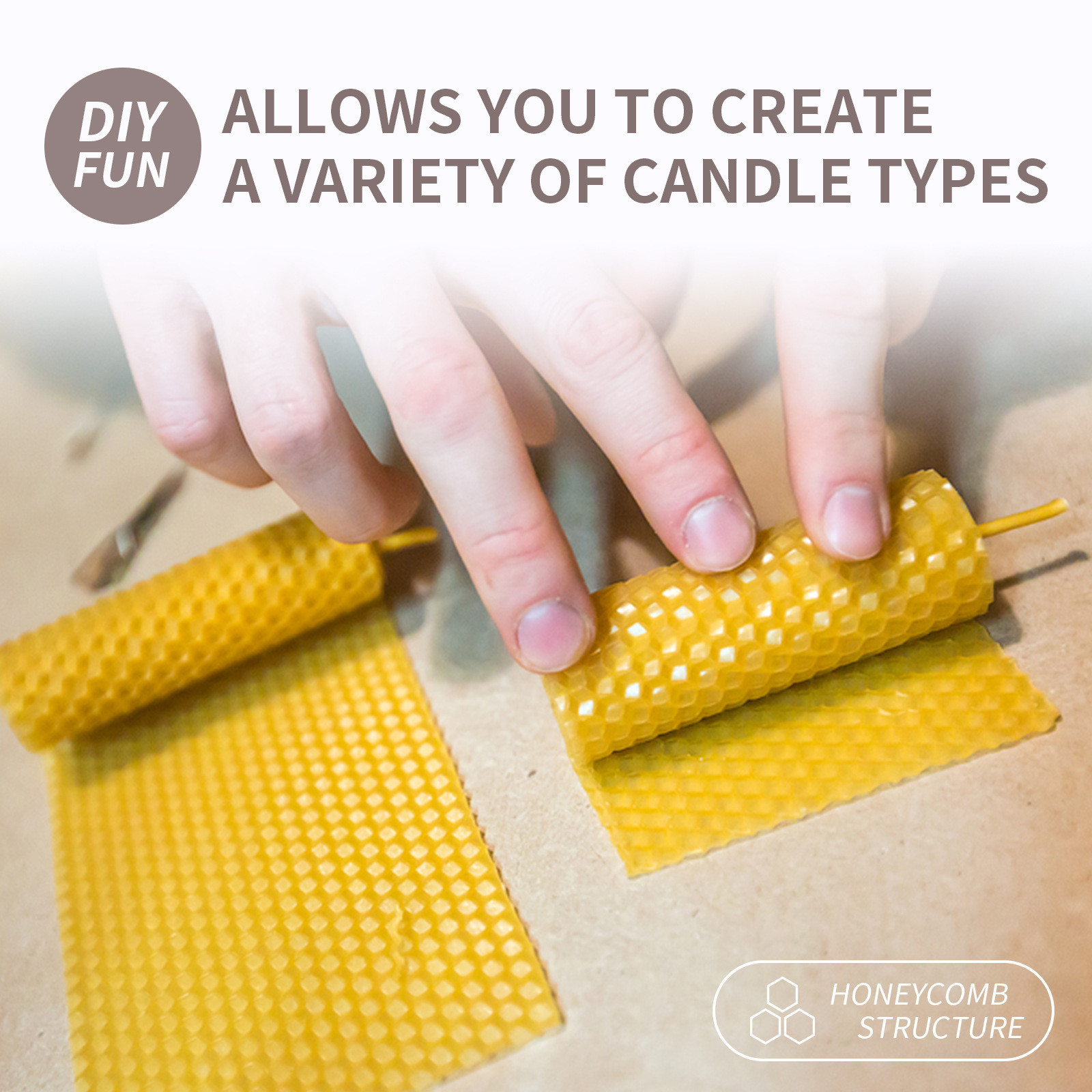 10/30pcs Natural Beeswax Sheet - огляд і ціна Beeswax Sheet Roll
