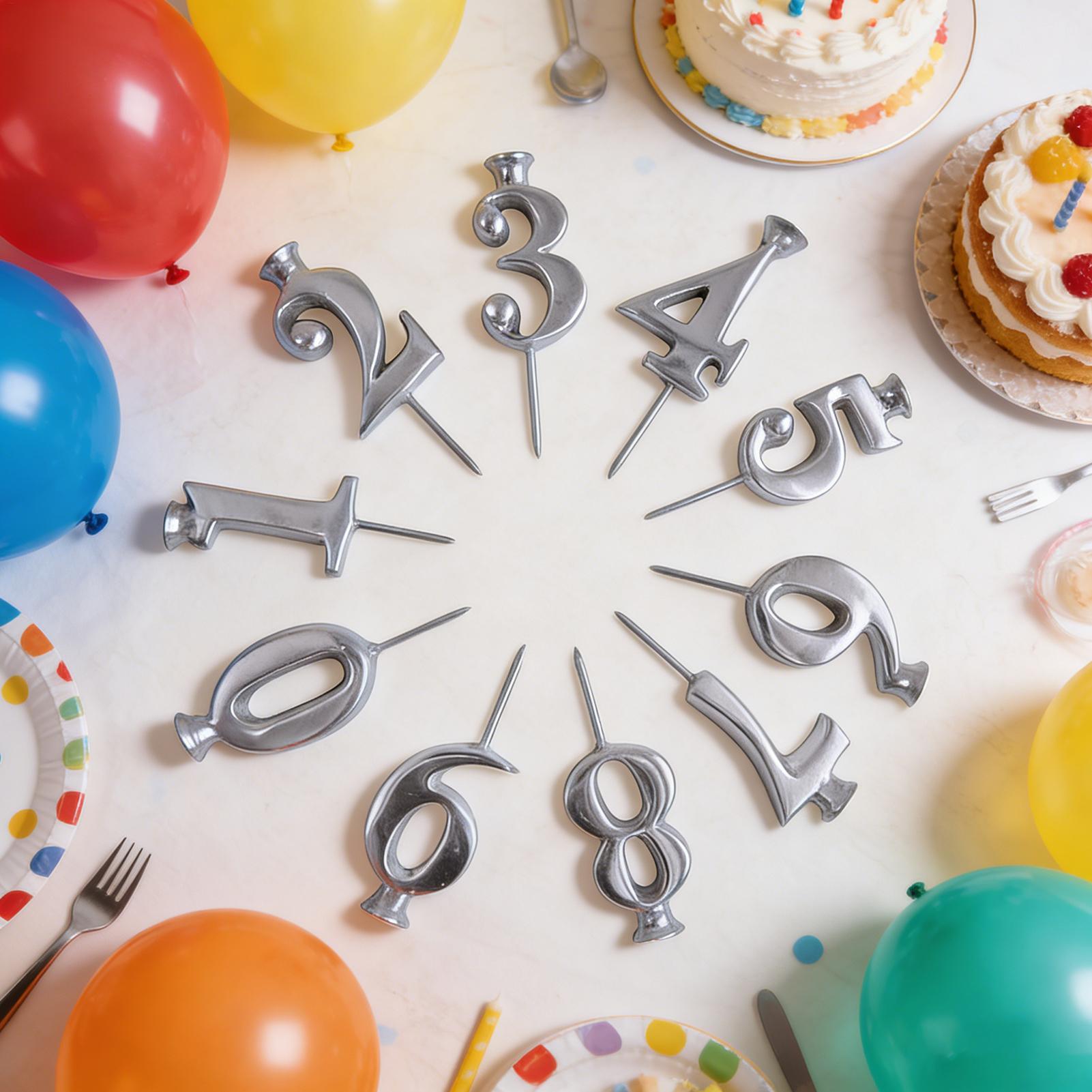 Reusable numbers birthday cand - огляд і ціна Candle Holder Supplies