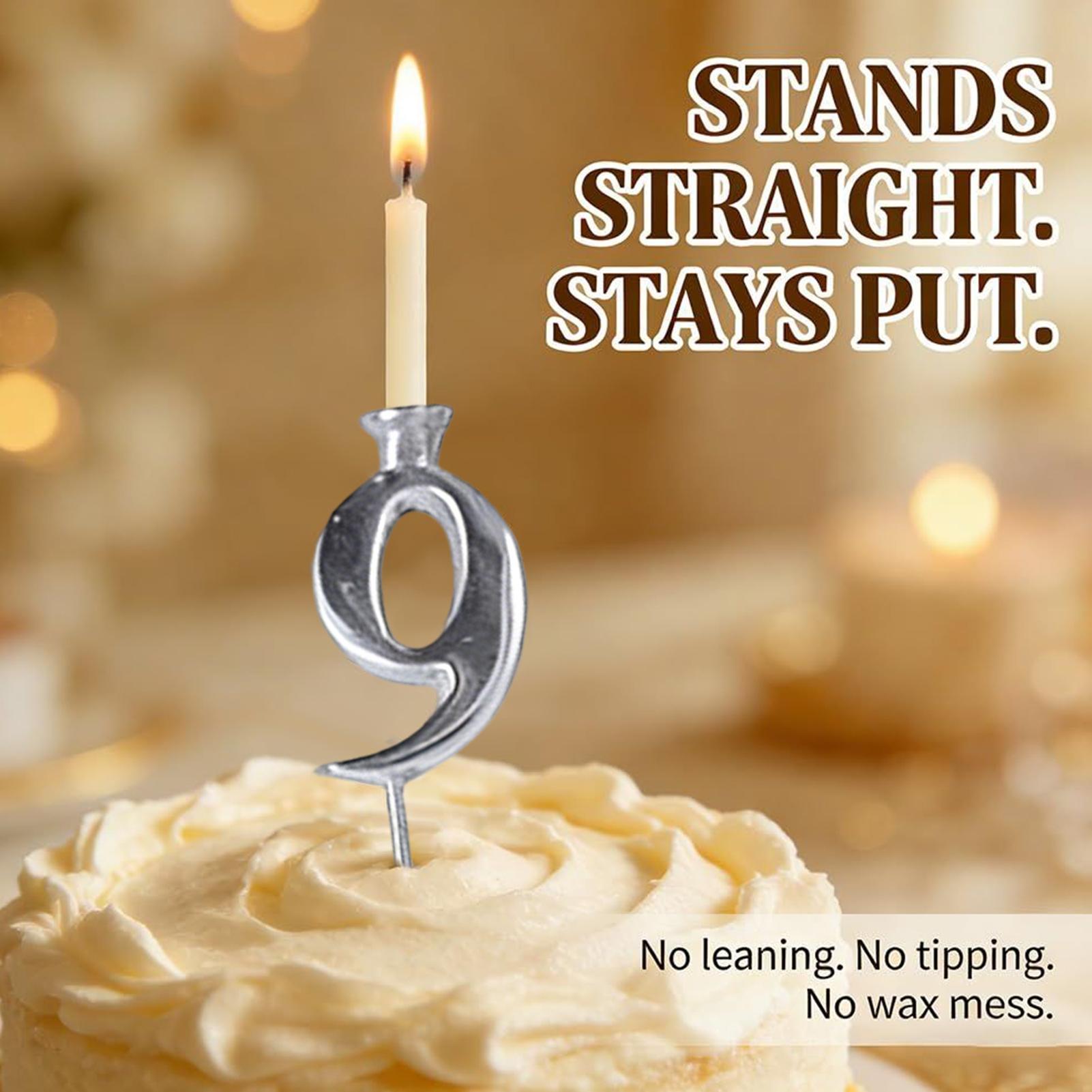 Reusable numbers birthday cand - огляд і ціна Candle Holder Supplies